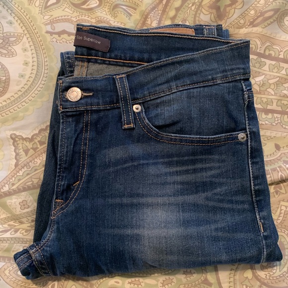 Levi Super Low Denim Jeans Junior size 11 - Picture 8 of 8